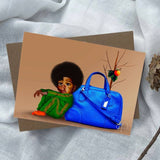Pack Light (Blue) Greeting Card