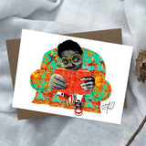 Ballin Greeting Card