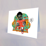 Ballin Greeting Card