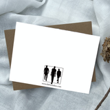 Pack Light (Blue) Greeting Card
