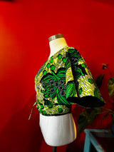 Ankara Wrap-around top