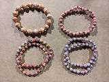 Paper Bead Bracelets