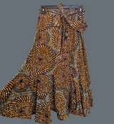 Ruffle Wrap Skirt