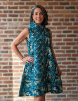 Olivia dress (Mustard)