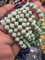 paper bead bracelet