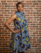 Olivia dress (Mustard)