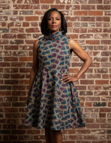 Olivia dress (Mustard)