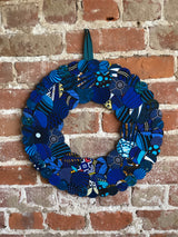 Recycled Xmas Wreath