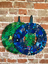 Recycled Xmas Wreath