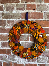 Recycled Xmas Wreath