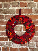Recycled Xmas Wreath