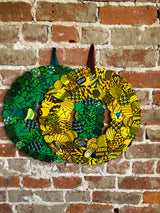 Recycled Xmas Wreath
