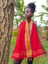 HAND WOVEN SCARF