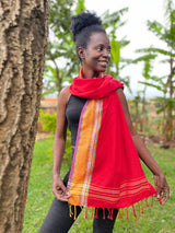 HAND WOVEN SCARF