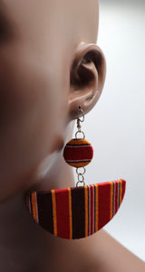 Ankara Fabric Earrings