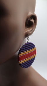 Ankara Fabric Earrings