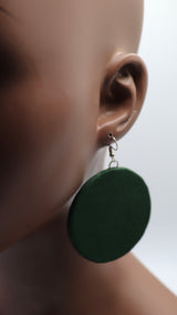 Ankara Fabric Earrings