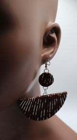 Ankara Fabric Earrings