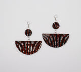 Ankara Fabric Earrings