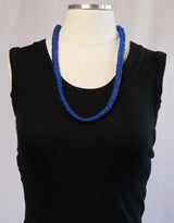 Tablet Trade Bead Necklace - Solid