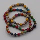 paper bead bracelet
