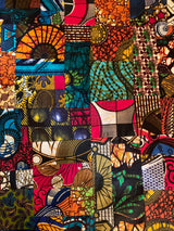 Reversible Quilted Ankara Table Runner