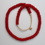 Tablet Trade Bead Necklace - Solid