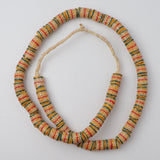 Trade Bead Necklace - Yellow/Green/Red