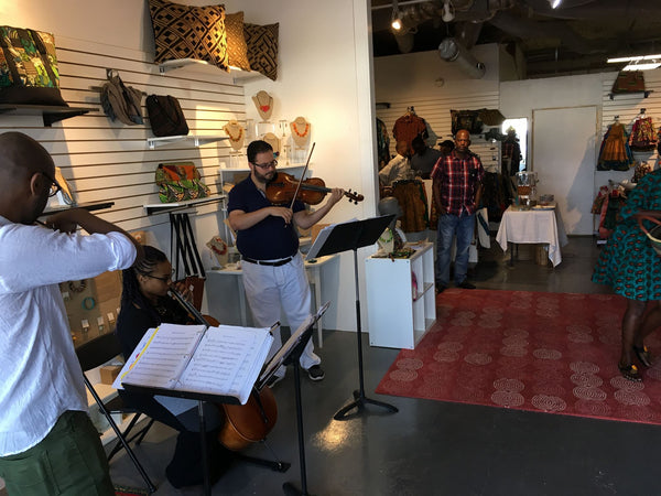 Dara and friends graced our grand opening with beautiful music.
