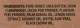 African Black Soap Bar, Black Castor Oil - 5 oz