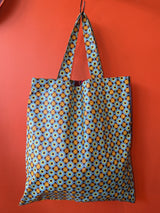 Reusable patchwork Tote Bag