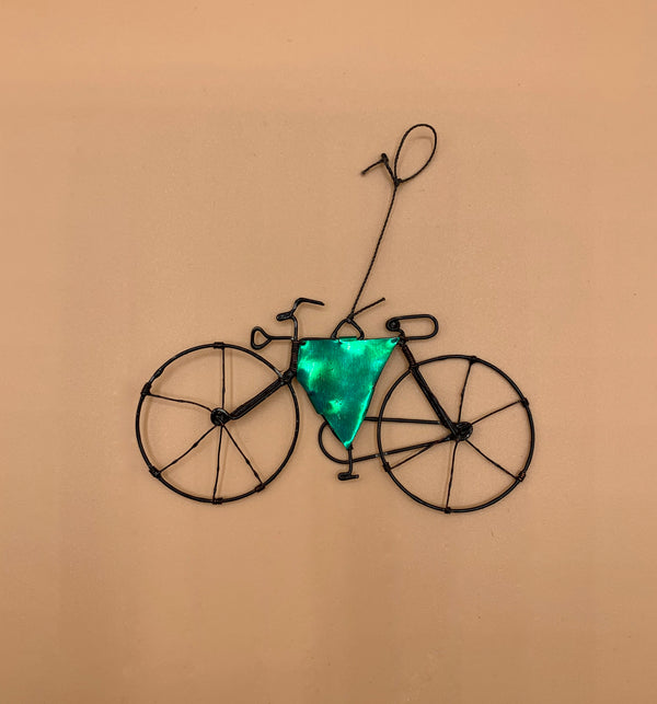 Handcrafted Wire Bicycle Ornament
