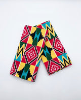 Ankara Napkins - Set of 2/Pink & Yellow