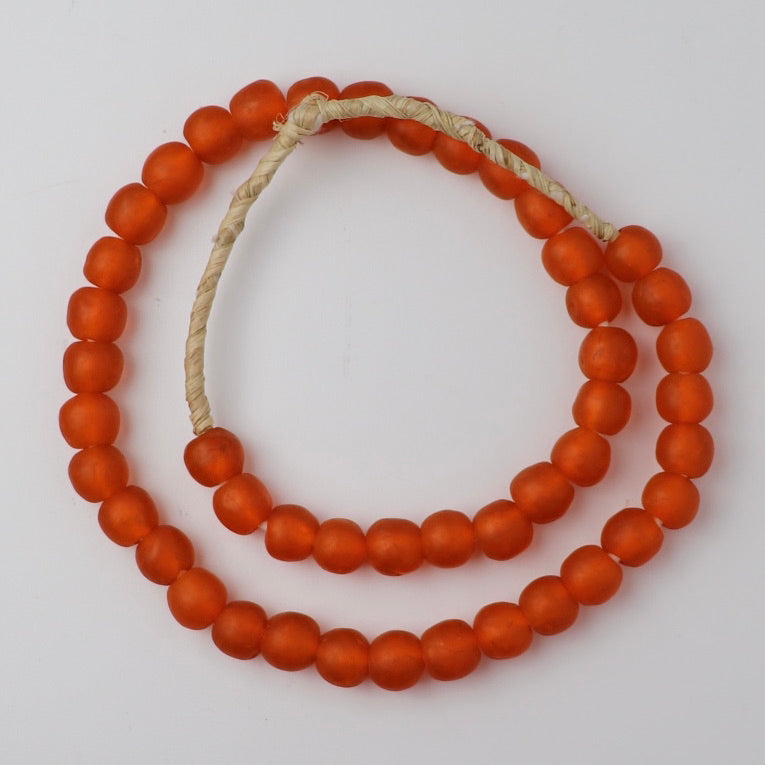 Round Trade Bead Necklace - Solid