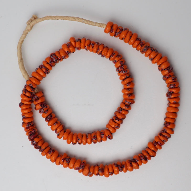 Tablet Trade Bead Necklace - Multicolor