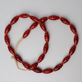 Trade Bead Necklace - Red & Black